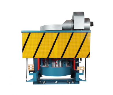 中頻熔煉爐，熔鋼爐在熔鋼過程中，鋼水流動速度和鋼水過熱的問題（洛陽萬峰工業爐）